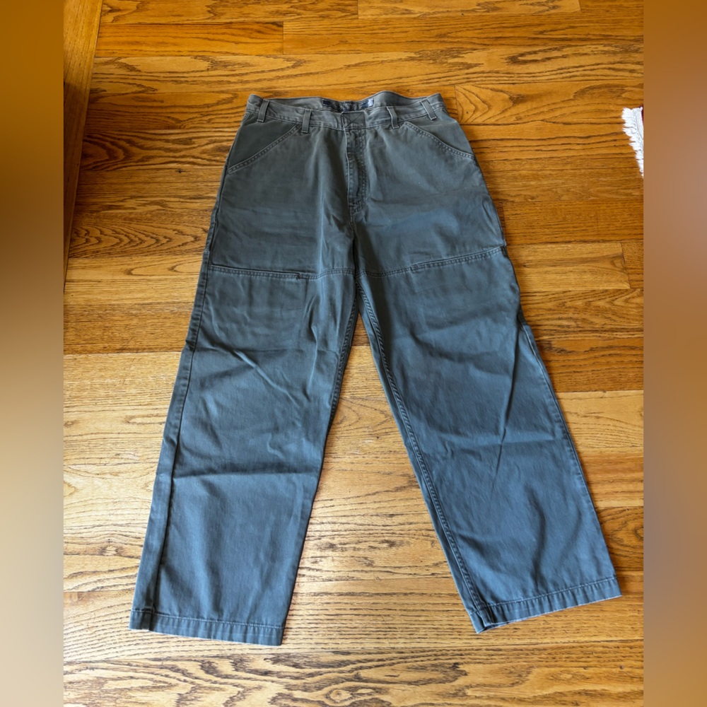 Silvertab Levi’s Men's Cargo Jeans in Gray